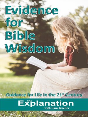cover image of Evidence for Bible Wisdom